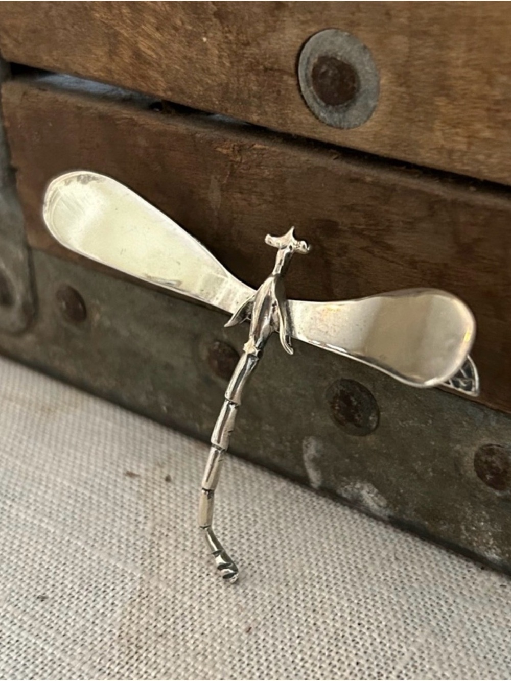 Large Sterling Insect Brooch - Picture 15 of 15